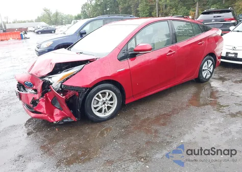 2017 Toyota Prius Four from USA, damaged, VIN JTDKARFU7H3530271